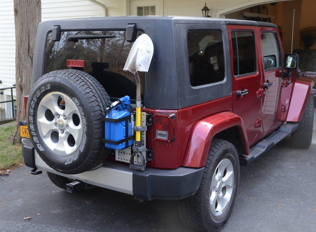 Jeep Wrangler Jk Jerry Can Mount